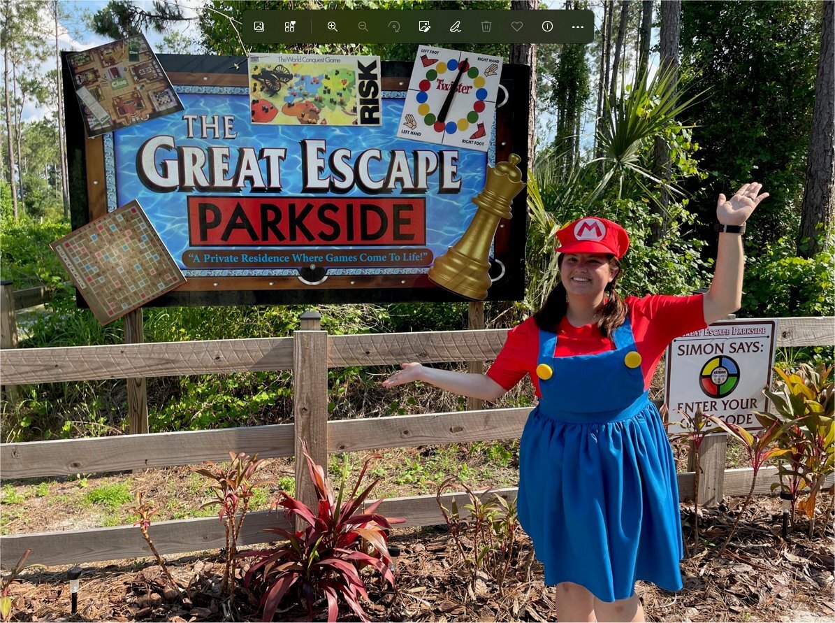 Parkside welcome sign