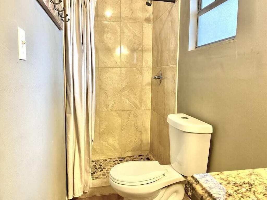 Guest house bathroom recently remodeled.