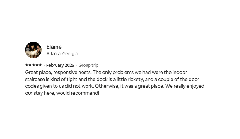 Check out what makes our property 5-star worthy!