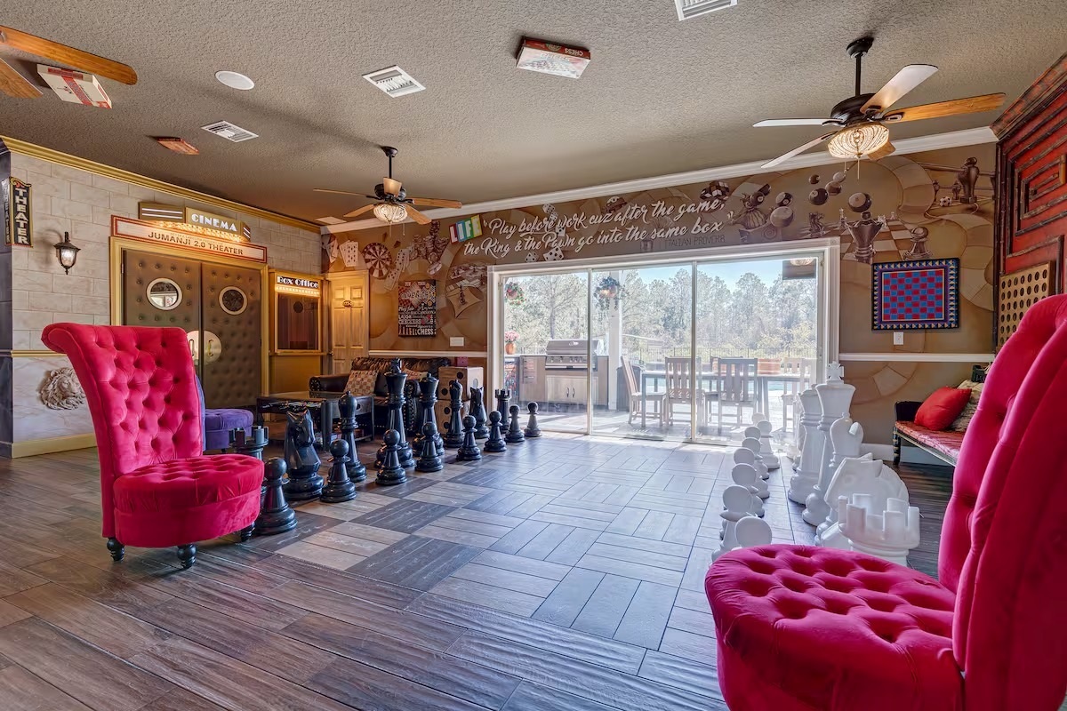 The "LIFE-ing" Room w/ Chessboard Floor