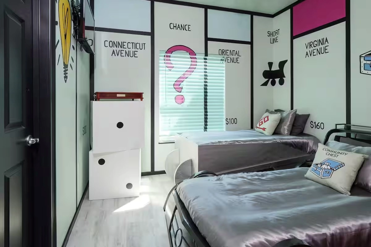 The Monopoly Luxury Edition Bedroom