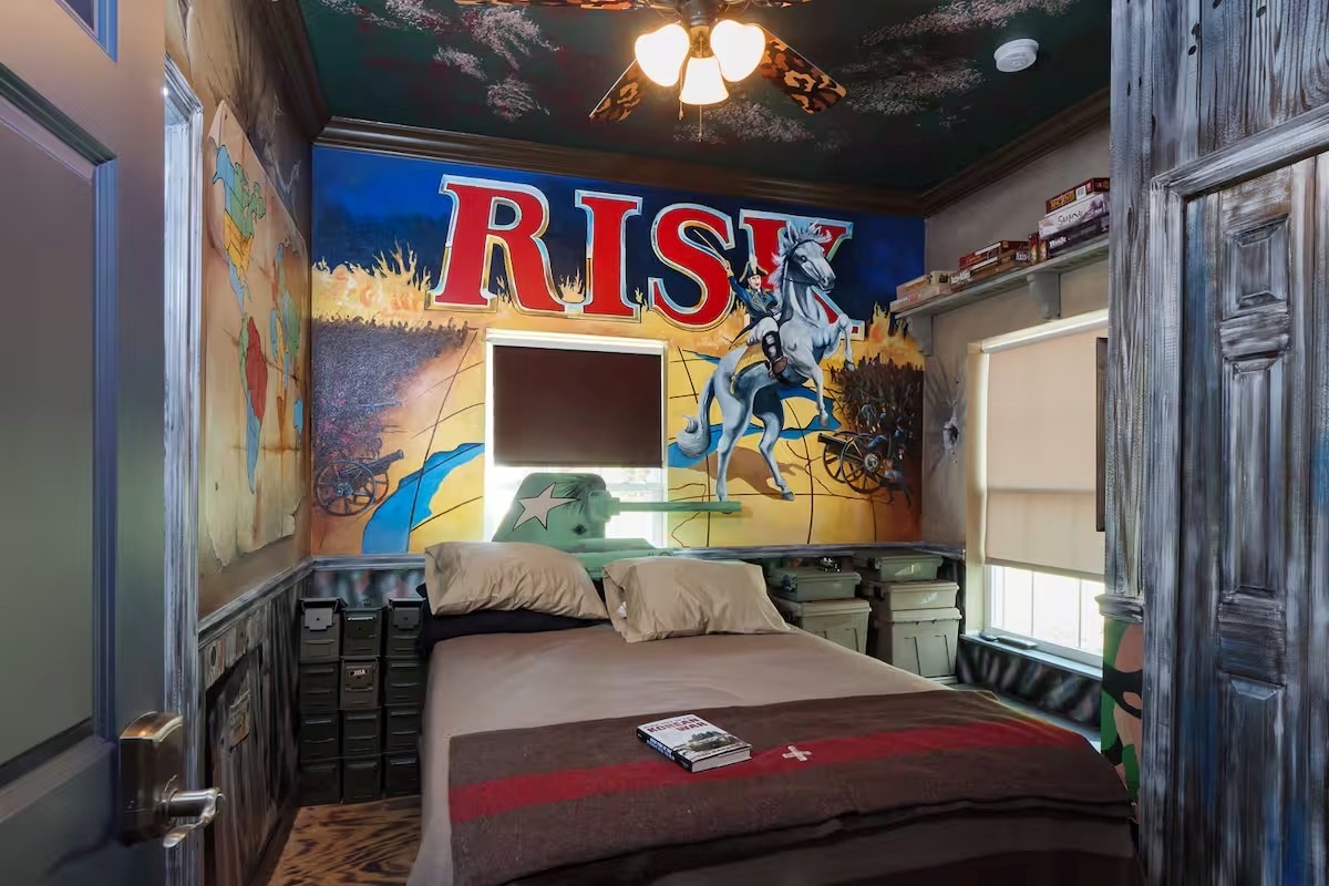 The RISK Bedroom & War Games Escape Room