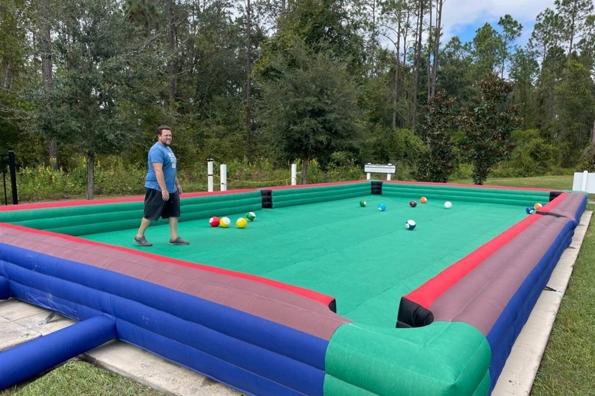 Life-Sized Soccer Billiards