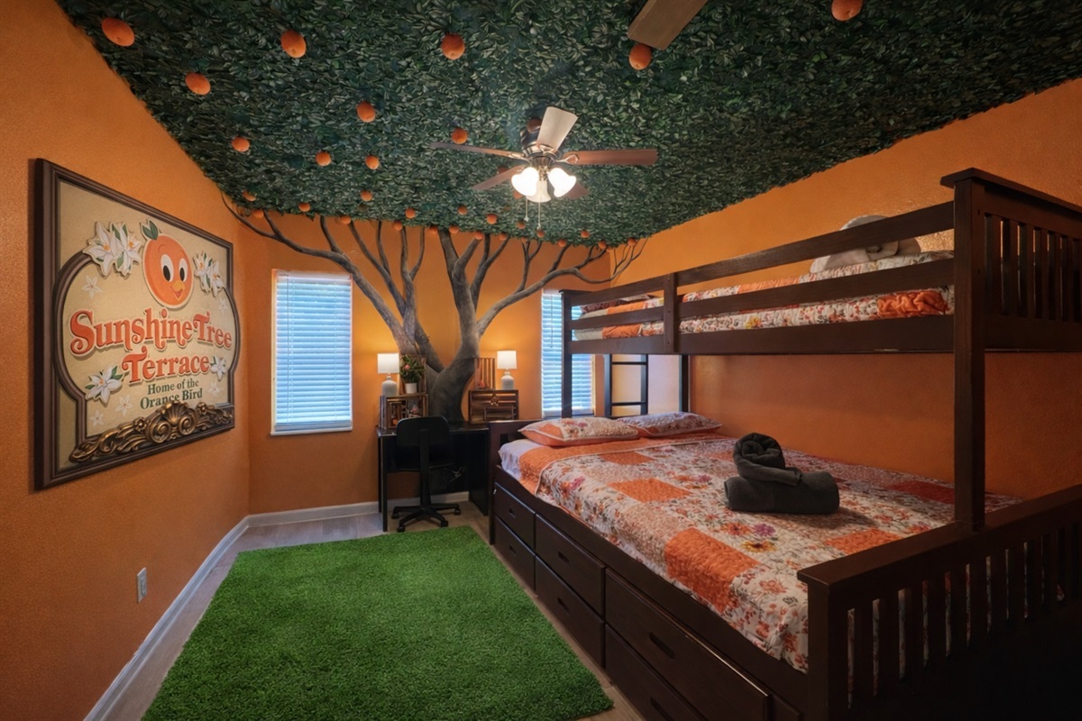 Orange you glad you booked this room?