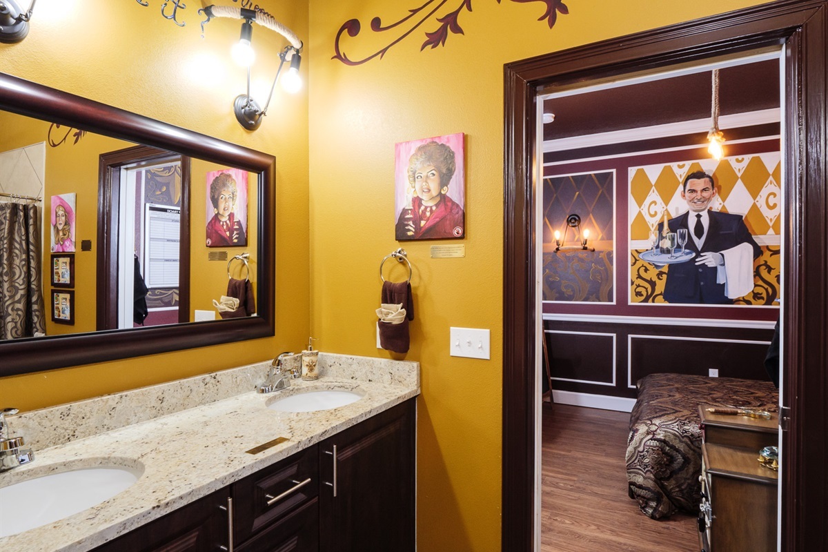 The "Get A CLUE" Escape Game Bathroom