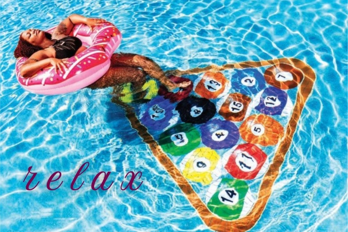 Relax in the custom billiards pool