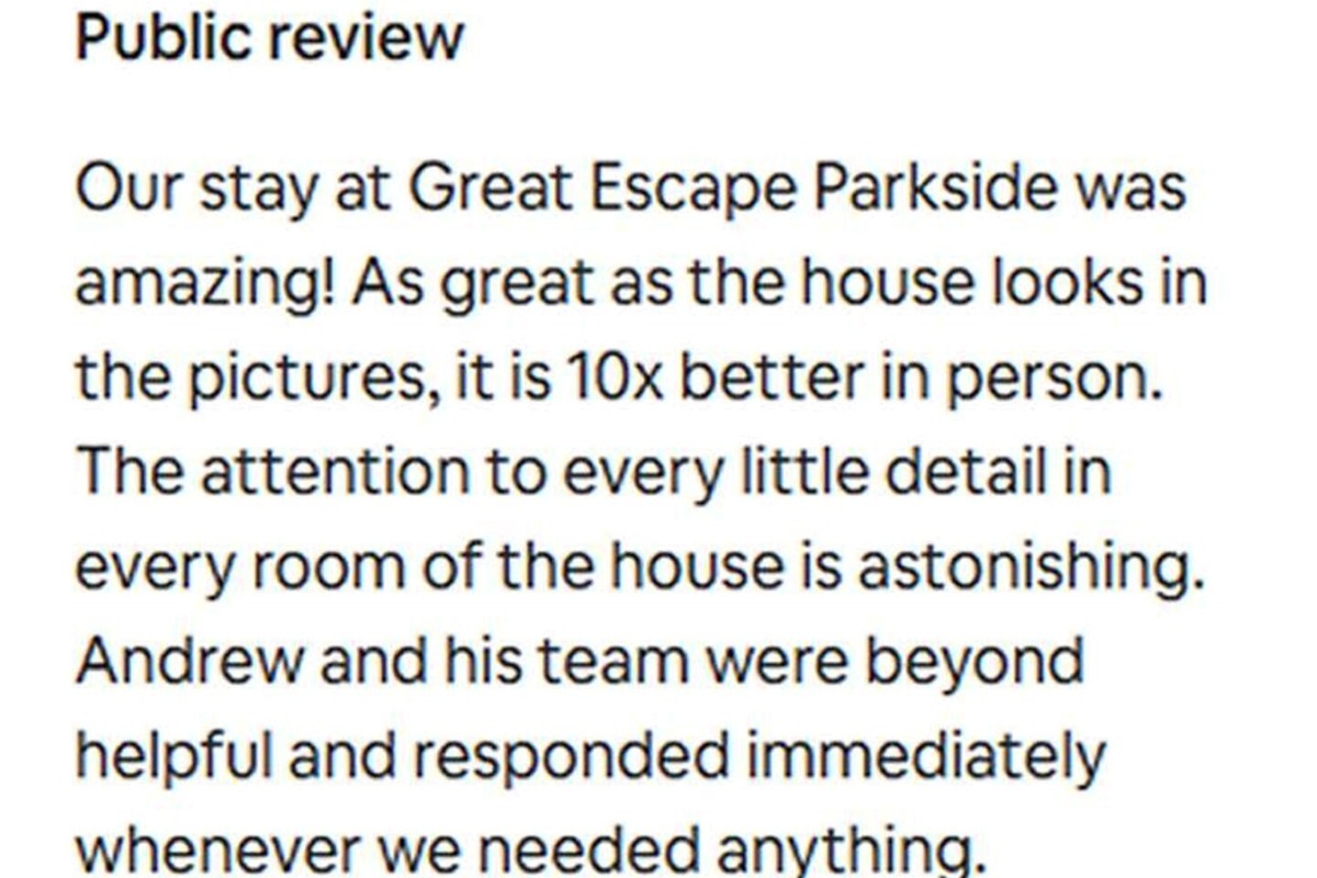 Guest review highlight