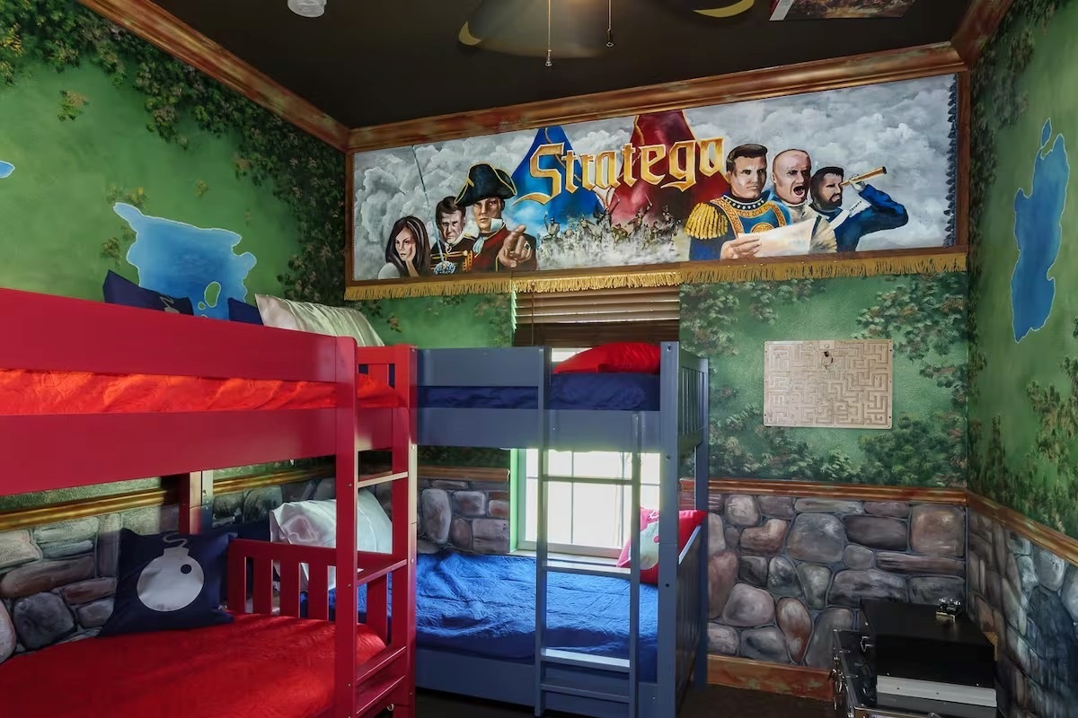 The Stratego Bedroom & War Games Escape Room