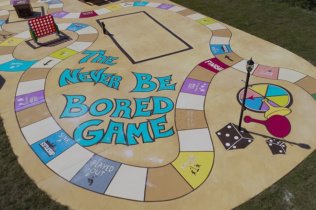 Play Our one of a kind "Never-Be-BORED" Game