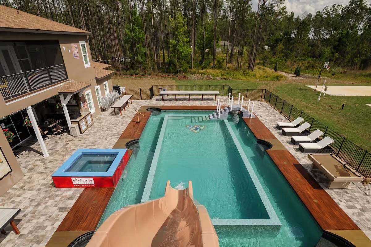 Billiard Table Swimming Pool
