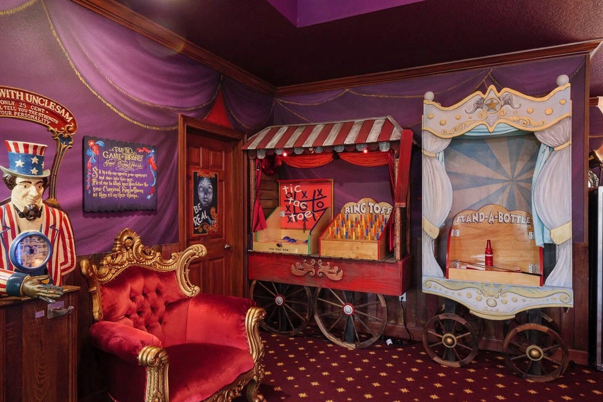 The Carnival Midway Arcade Room