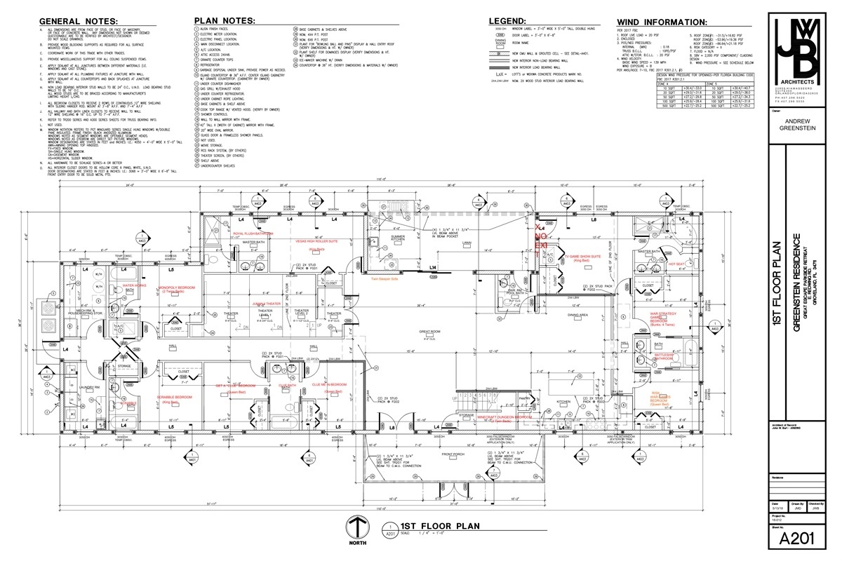 1st Floor Plan