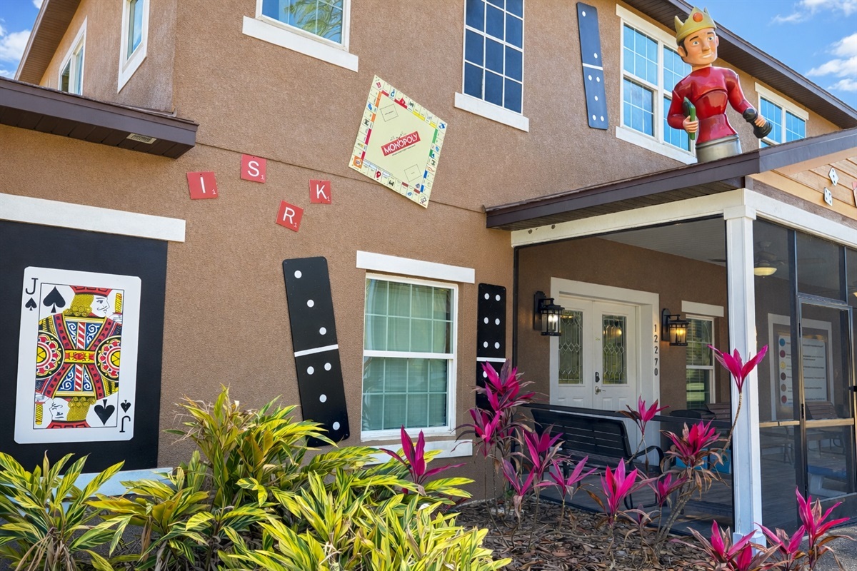 Every aspect of the house is themed