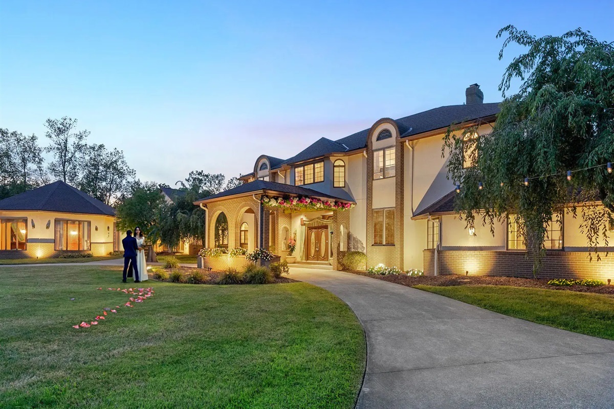 Host your wedding or event here! Message us for details