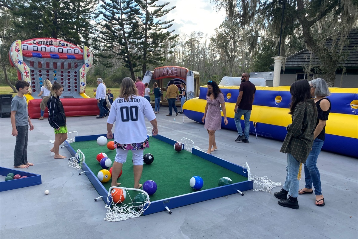 Mini golf and outdoor games&mdash;fun for guests of all ages