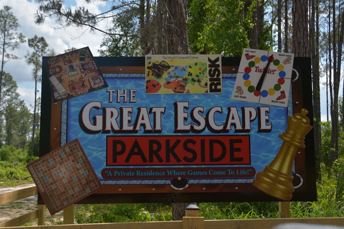 Welcome sign display