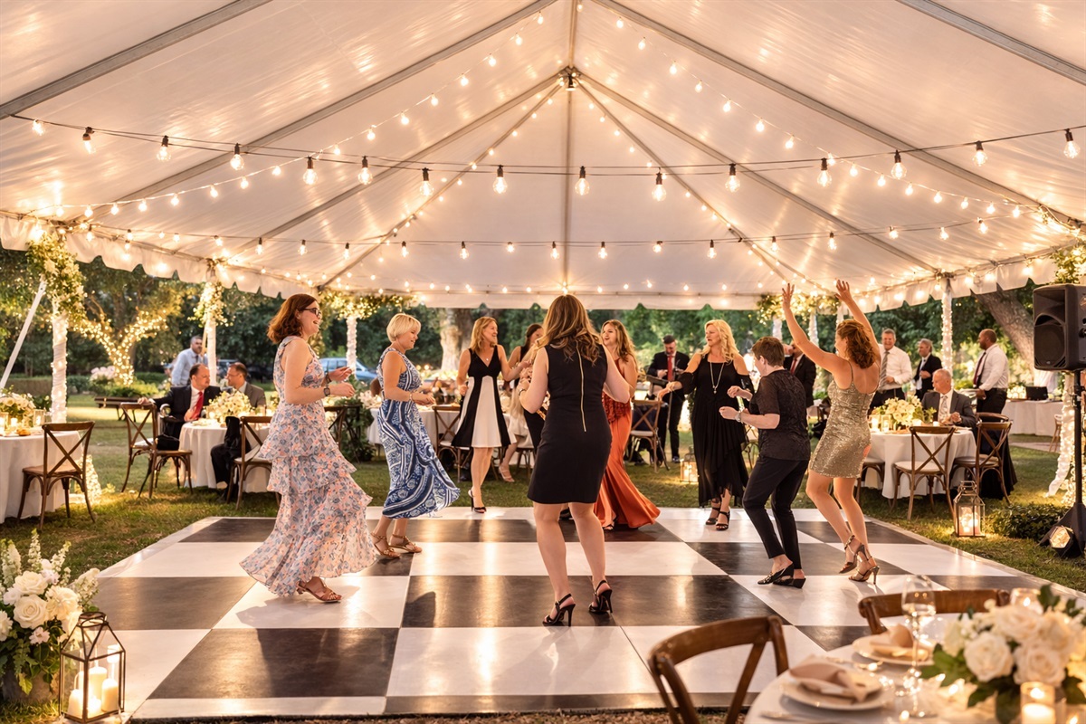 Setup a beautiful tent with string lights anyhwere on this expansive 3 acre property