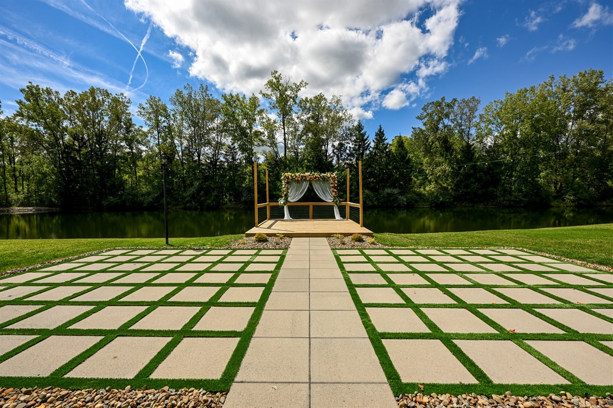 The perfect backdrop.