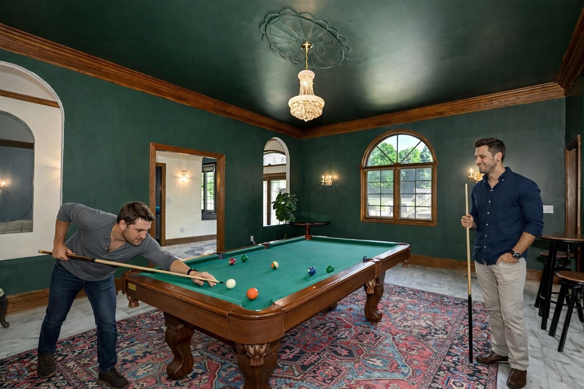 Enjoy a game of pool during your stay!