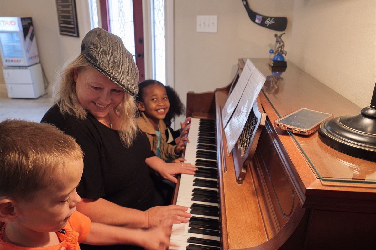 Make memories around the piano with family and friends