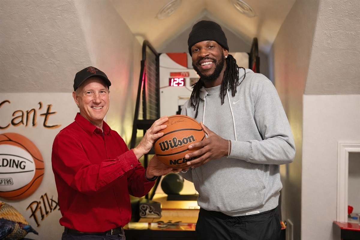 Even pro NBA players enjoy this room!