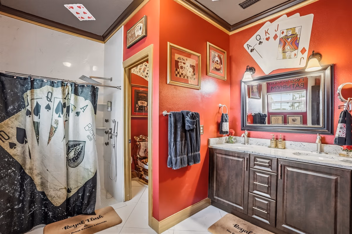 Casino Games Suite at Great Escape Lakeside — Orlando vacation rental