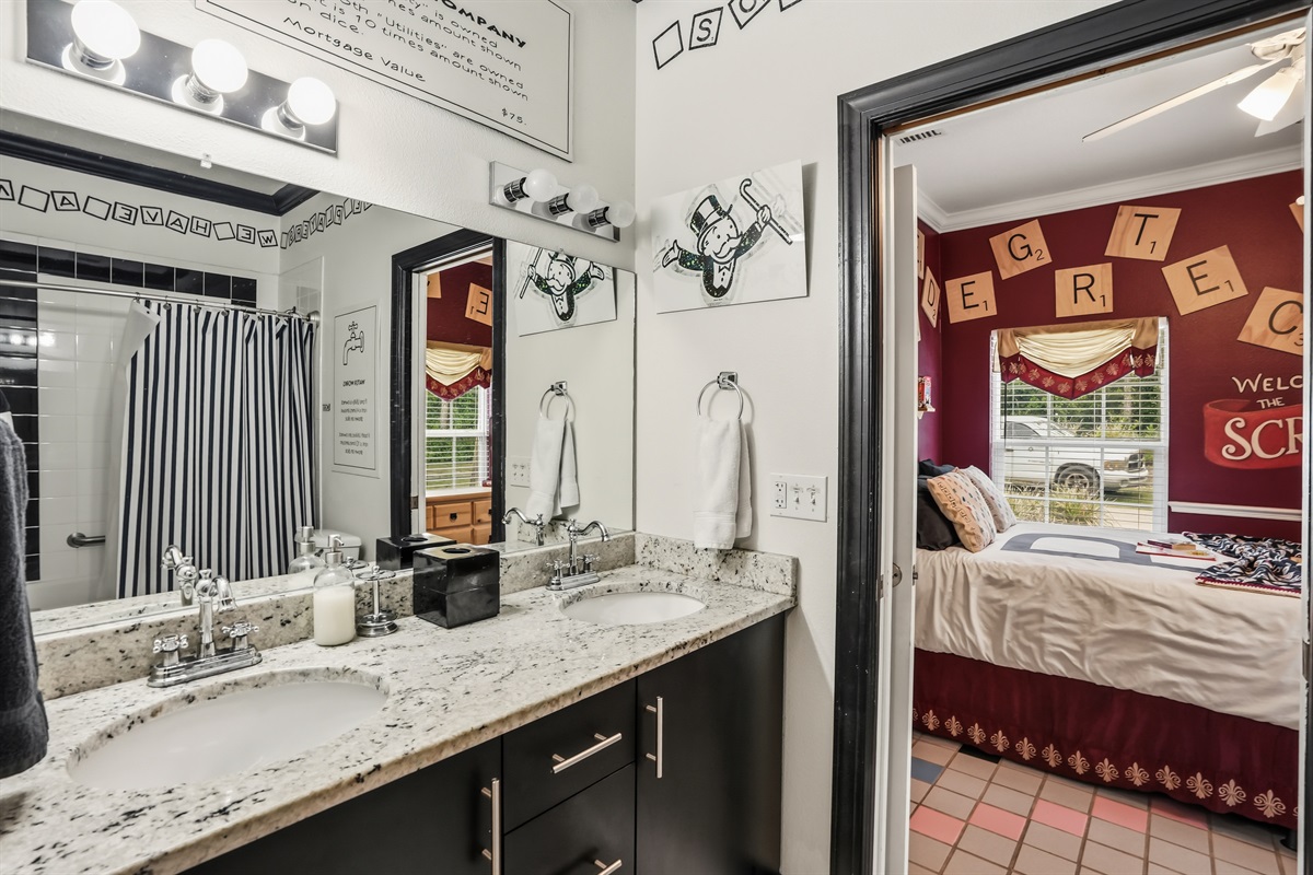 Scrabble Bedroom at Great Escape Lakeside — Orlando vacation rental