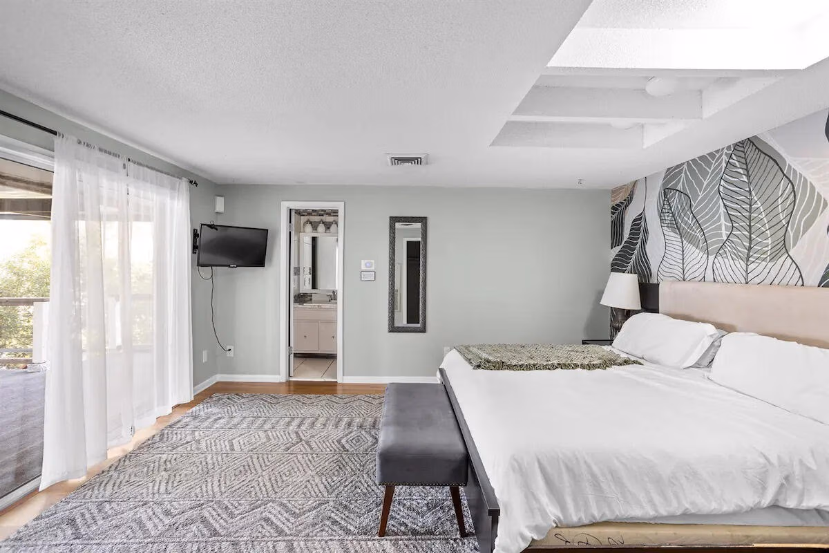 The Masters Bedroom at Clear Lake Casa — Orlando vacation rental