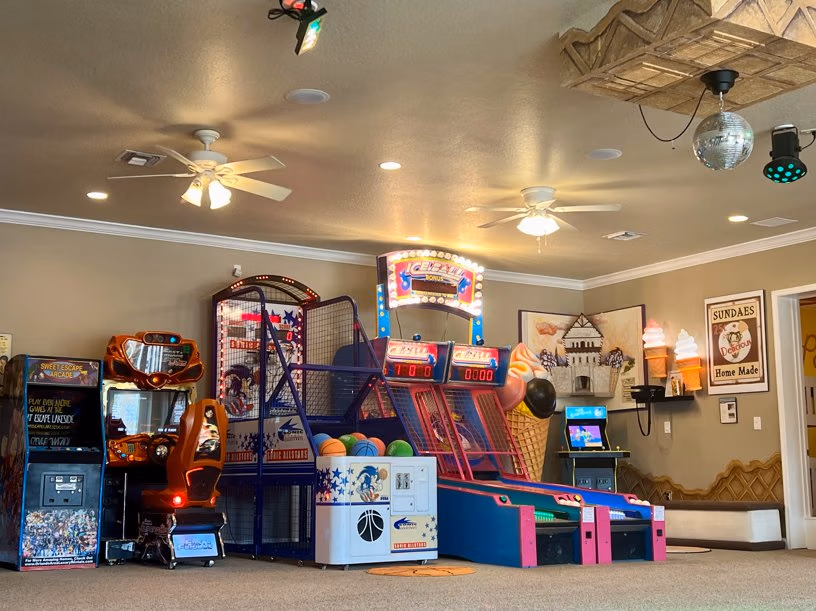 Ice Cream Arcade Room at The Sweet Escape — Orlando vacation rental
