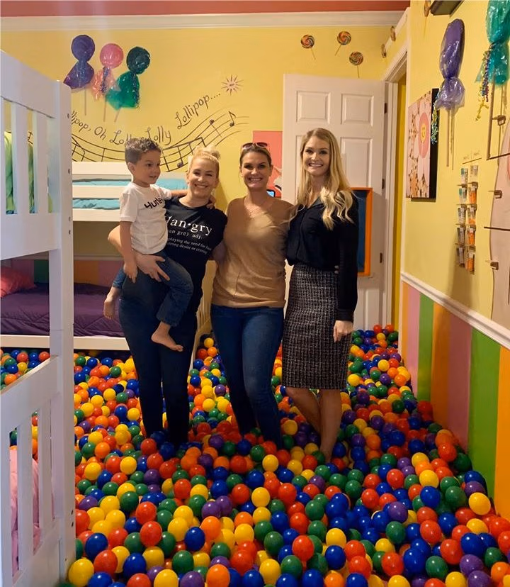 Lollipop Ballpit Bedroom at The Sweet Escape — Orlando vacation rental