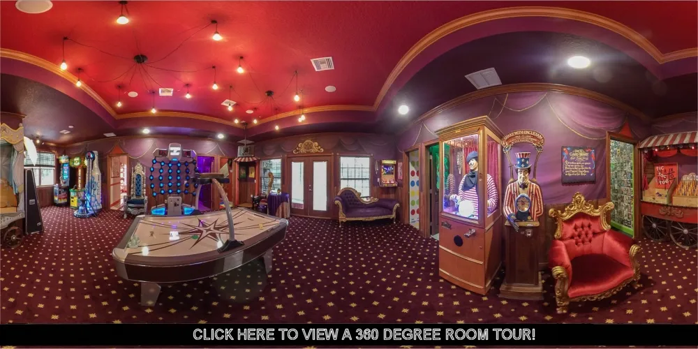Carnival Midway Game Room at Great Escape Parkside — Orlando vacation rental