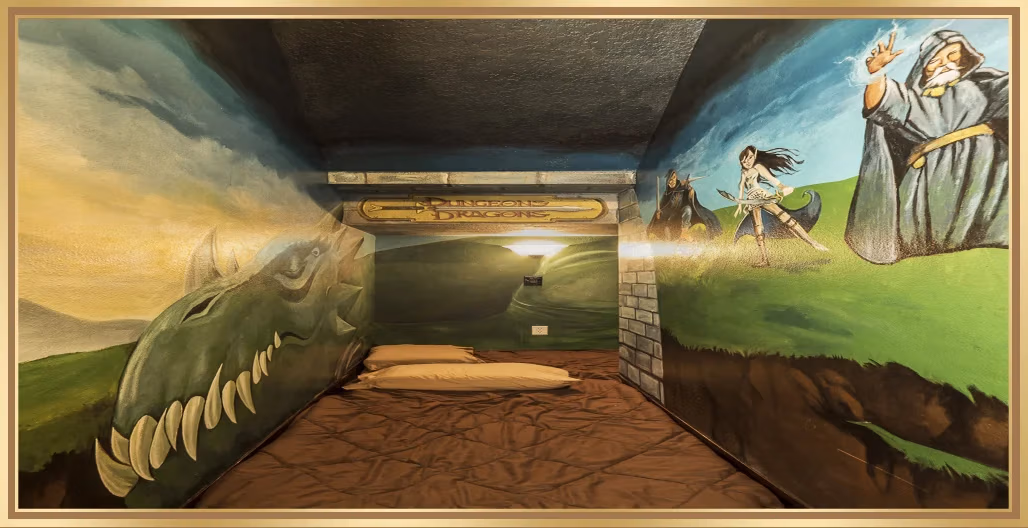 Dungeons & Dragons Bedroom at Great Escape Lakeside — Orlando vacation rental