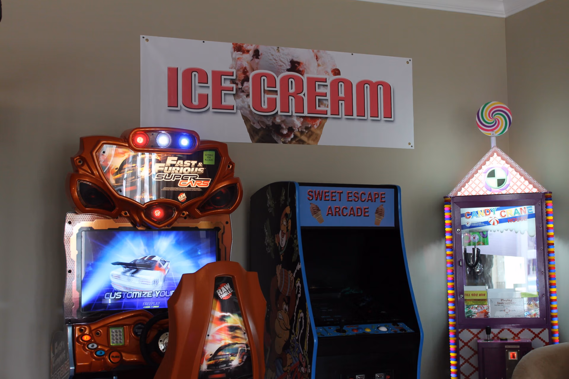 Ice Cream Arcade Room at The Sweet Escape — Orlando vacation rental