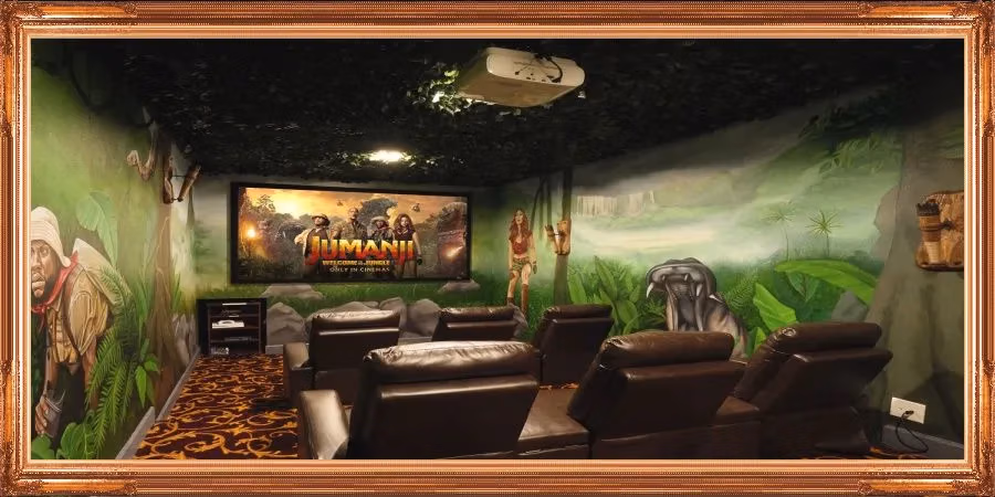 Jumanji Home Theater at Great Escape Parkside — Orlando vacation rental