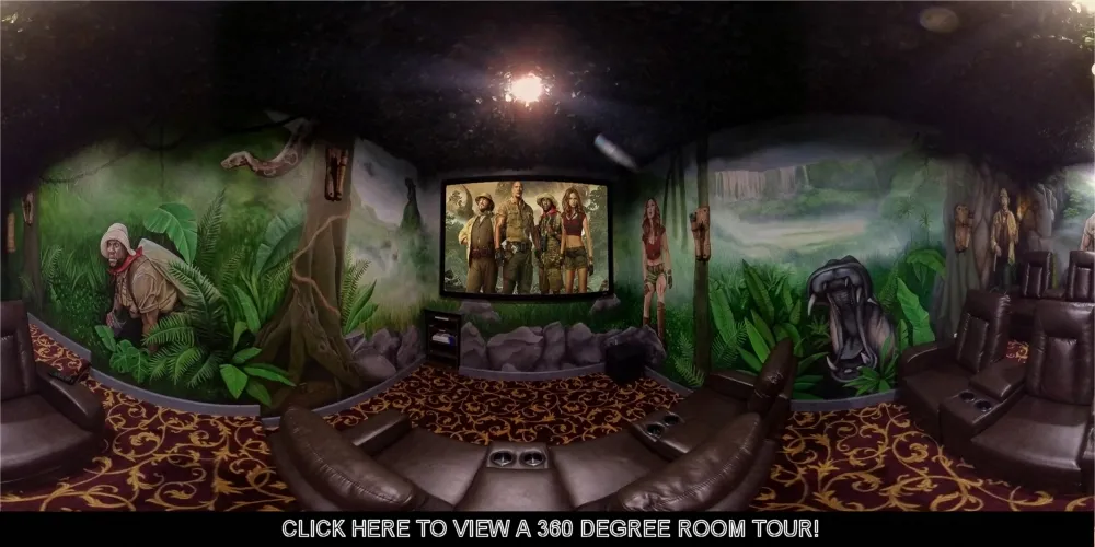 Jumanji Home Theater at Great Escape Parkside — Orlando vacation rental