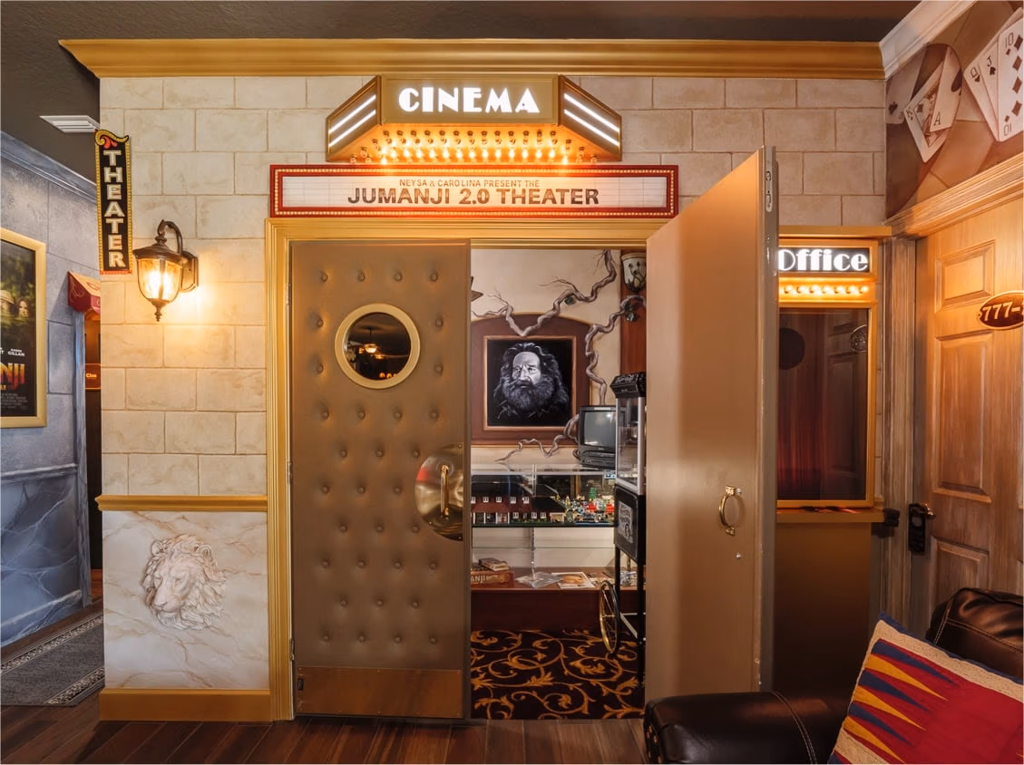 Jumanji Home Theater at Great Escape Parkside — Orlando vacation rental