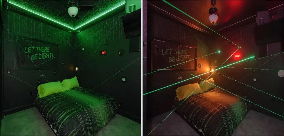 Laser Maze Bedroom at Great Escape Parkside — Orlando vacation rental