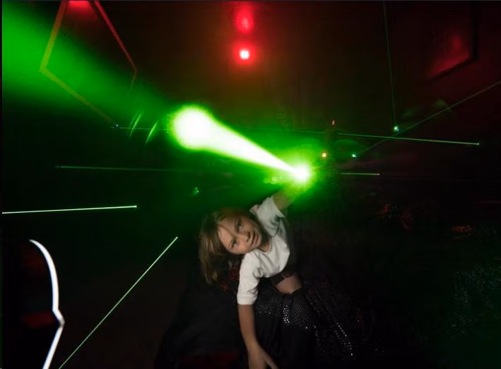 Laser Maze Bedroom at Great Escape Lakeside — Orlando vacation rental