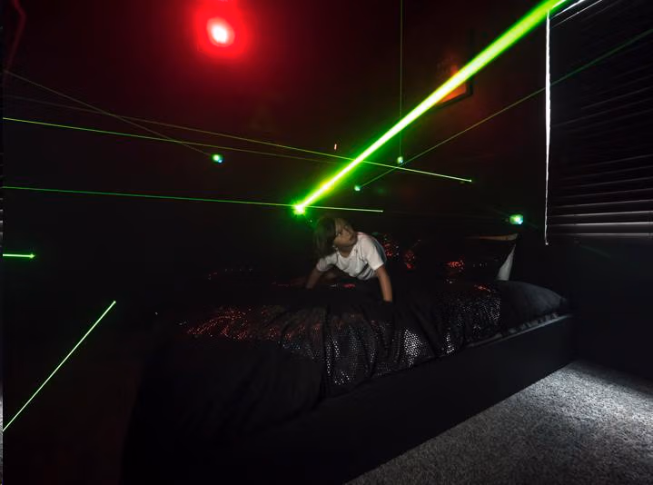 Laser Maze Bedroom at Great Escape Lakeside — Orlando vacation rental