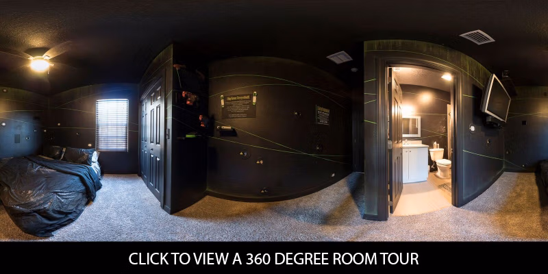 Laser Maze Bedroom at Great Escape Lakeside — Orlando vacation rental