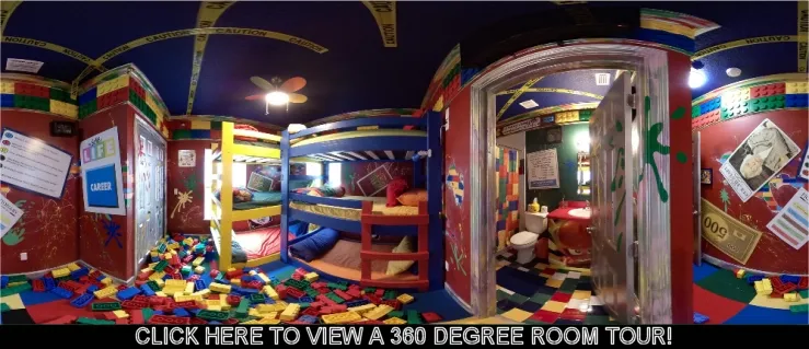 Games Gone Wild Bedroom at Great Escape Parkside — Orlando vacation rental