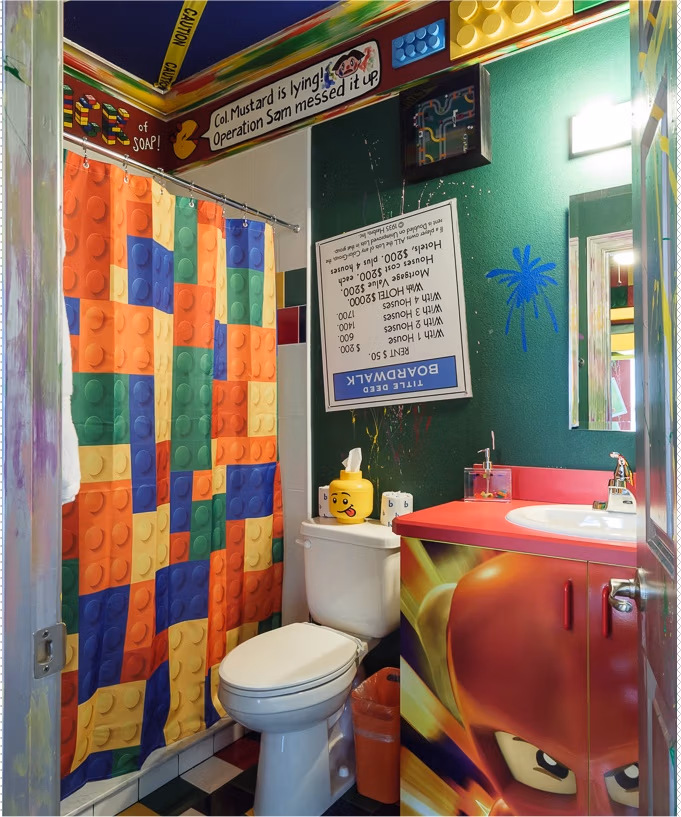 Games Gone Wild Bedroom at Great Escape Parkside — Orlando vacation rental