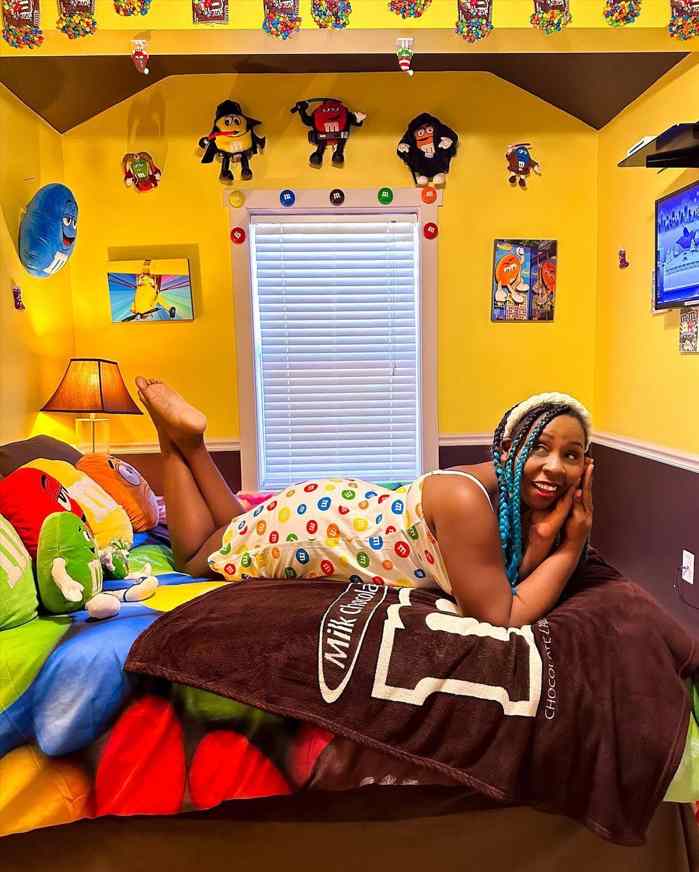 M&M Mania Bedroom at The Sweet Escape — Orlando vacation rental