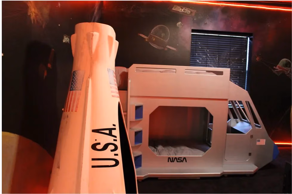Milky Way Galaxy Laser Tag Room at The Sweet Escape — Orlando vacation rental