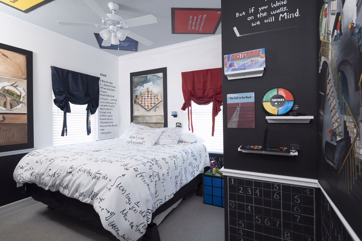 Mind Games / Puzzle Bedroom at Great Escape Lakeside — Orlando vacation rental