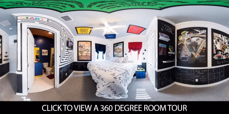Mind Games / Puzzle Bedroom at Great Escape Lakeside — Orlando vacation rental