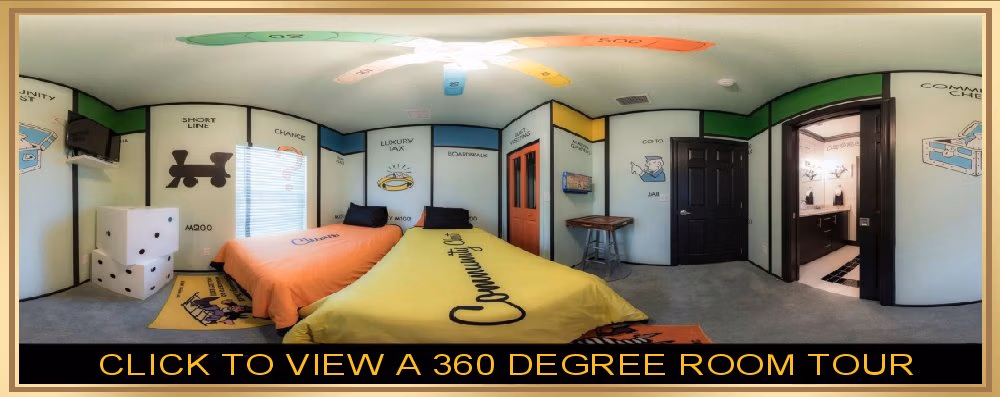 Monopoly Bedroom at Great Escape Lakeside — Orlando vacation rental