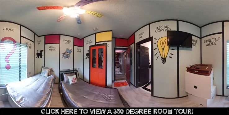Monopoly Bedroom at Great Escape Parkside — Orlando vacation rental