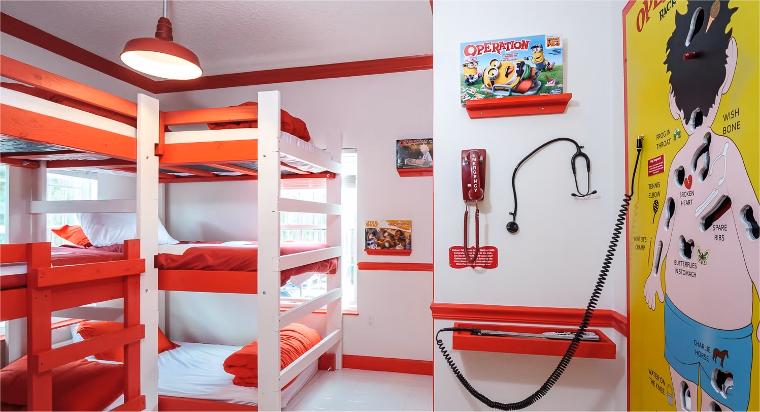 Operation 2.0 Bedroom at Great Escape Parkside — Orlando vacation rental