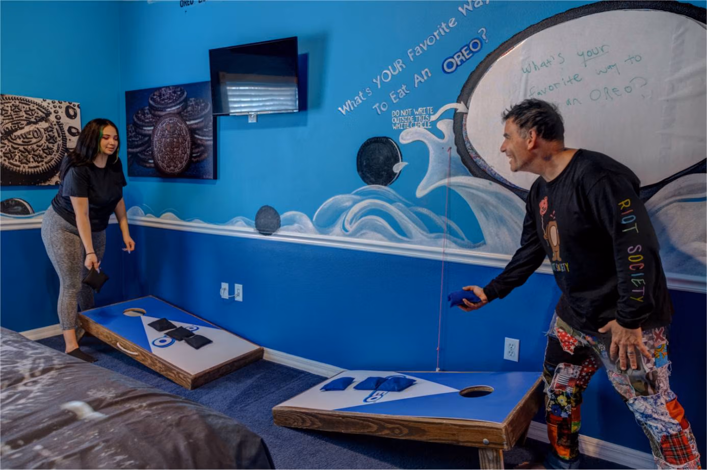 Oreos & Milk Bedroom at The Sweet Escape — Orlando vacation rental